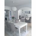 Tuva stol, beige - Antikbehandlade ben Tuva stol, beige - Antikbehandlade ben