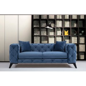 Como 2-sits soffa - Blå