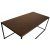 Toppskiva 120x60 cm m�rkbrun fiskbensm�nster