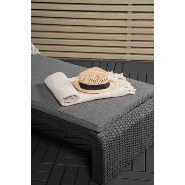 London ligbed - Zwart/grijs London ligbed - Zwart/grijs