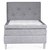 Hilton Deluxe Lissabon sängpaket 5-zons kontinentalsäng med sänggavel - Valfri färg!