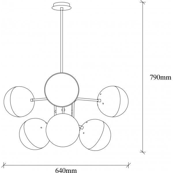 Karsholm taklampa 1262 - Vit/vintage Karsholm taklampa 1262 - Vit/vintage