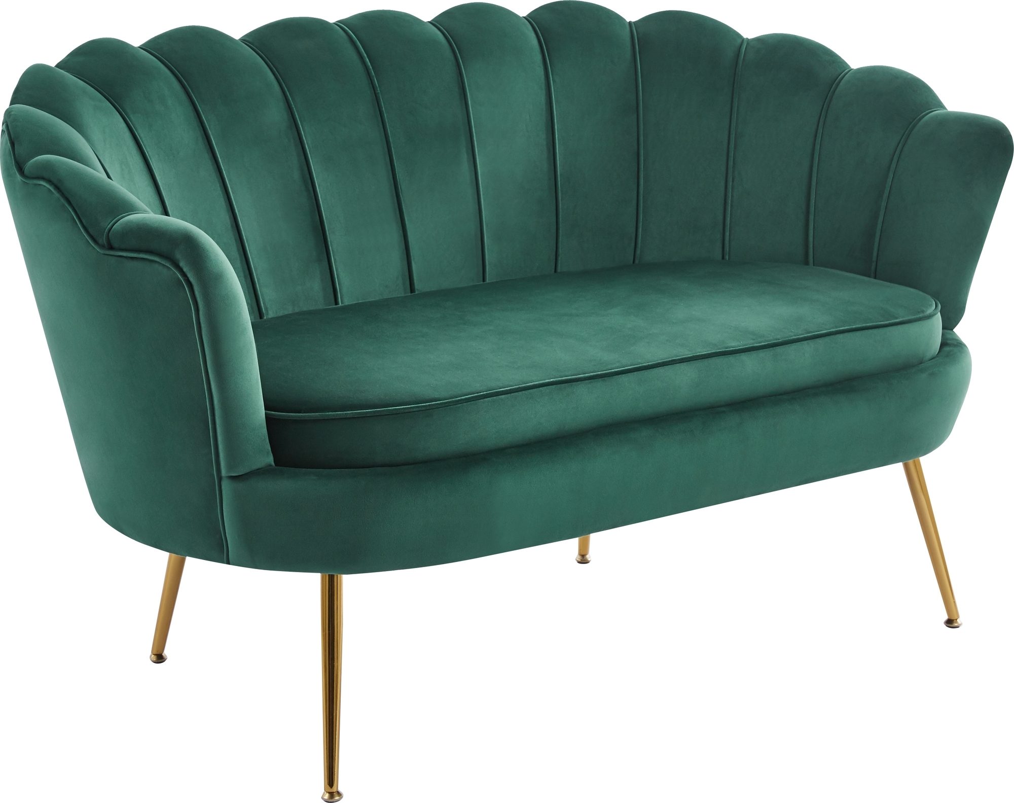 2-sits soffa gr�n/m�ssing - Kingsley