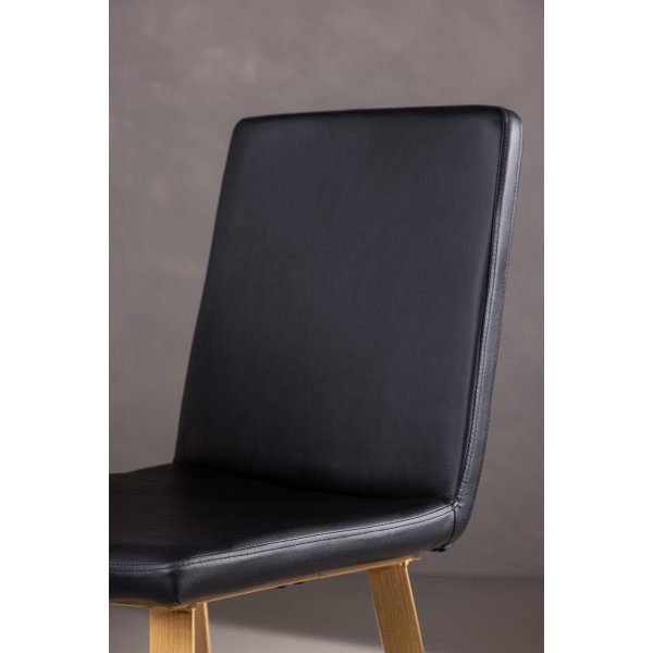 Chaise de salle à manger Today - PU noir Chaise de salle à manger Today - PU noir