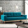 New tulip 3-sits bddsoffa - Bl