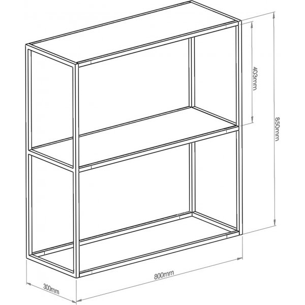 Breathe consoletafel - Zwart