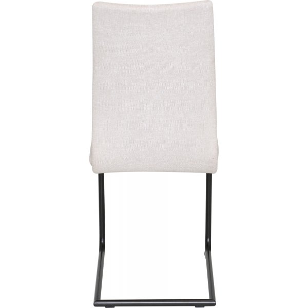 Stella eetkamerstoel - Beige/zwart