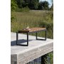Athena sittbnk - Svart/Natur