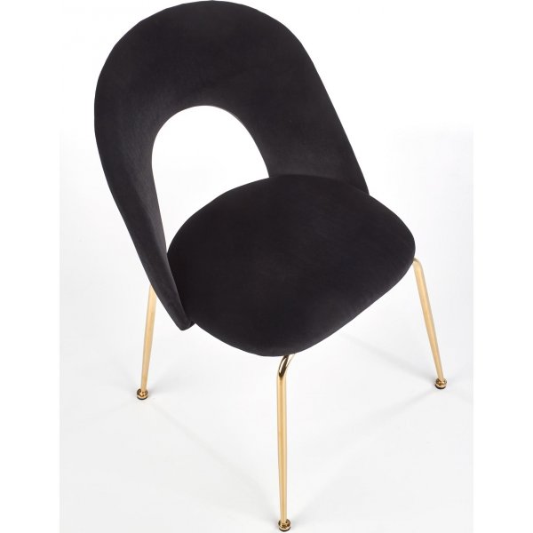 Chaise de salle  manger Cadeira 385 - Noir