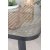 Paola utematgrupp med 6 st Lindos stolar - Beige/Svart/Natur
