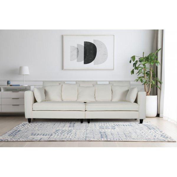 Soffa 250 cm - Brandy