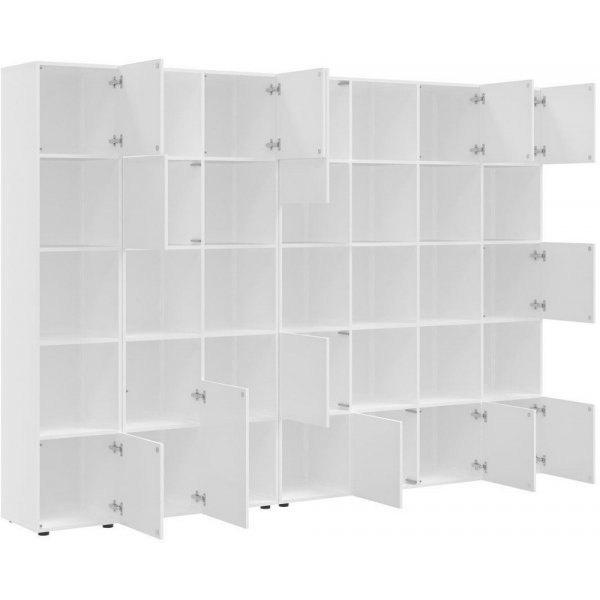 Holmfrid bokhylla - Vit Holmfrid bokhylla - Vit