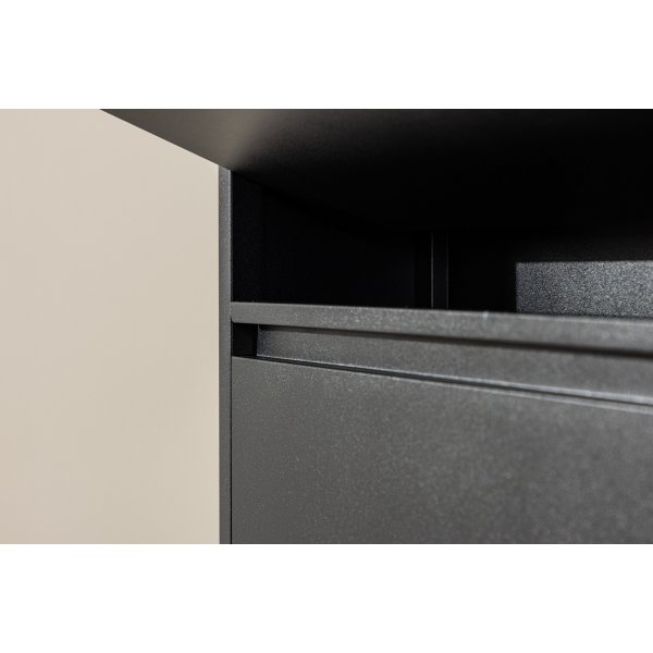 Bonito skoskåp - Svart Bonito skoskåp - Svart