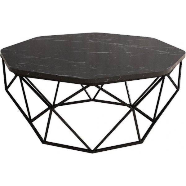 Table basse Diamond 90 x 90 cm - Marbre noir Table basse Diamond 90 x 90 cm - Marbre noir
