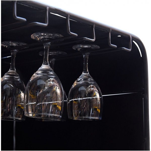 Vinställ Melissa - Trä/svart Vinställ Melissa - Trä/svart