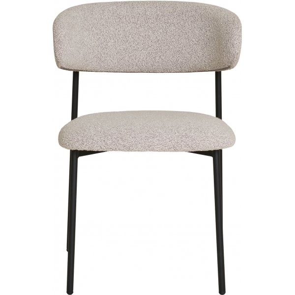 Chaise de salle à manger Mira - Sable bouclé Chaise de salle à manger Mira - Sable bouclé