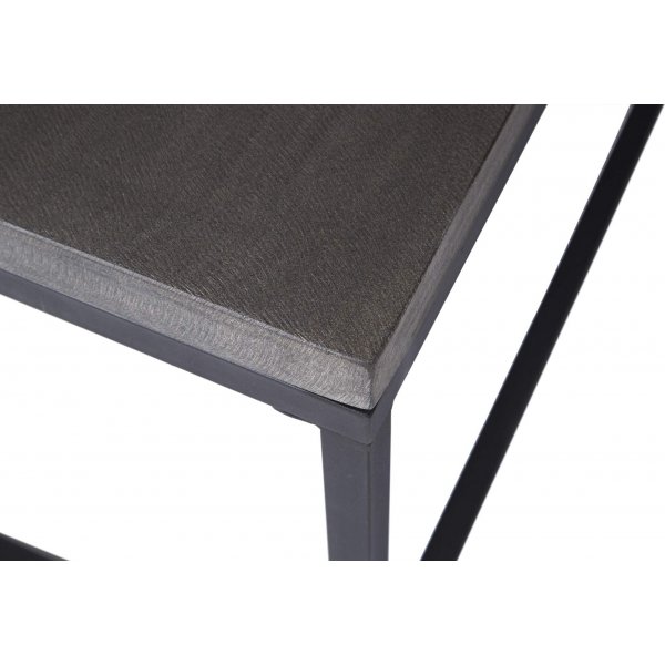 Betong soffbord 90 cm - Svart Betong soffbord 90 cm - Svart