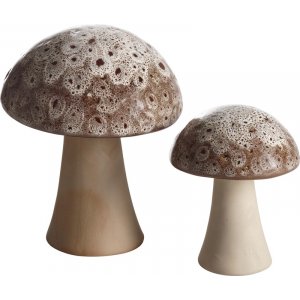 Dcoration champignon - Beige