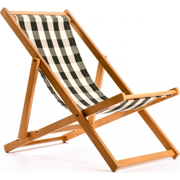 Repose Beach dckstol - Grn/vit + Textilskydd fr mbler