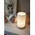 Lampe de table Dora - Blanc - 25 cm