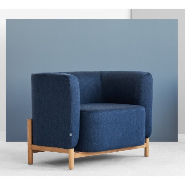 Fauteuil Polar - Couleur optionnelle du cadre et du revêtement Fauteuil Polar - Couleur optionnelle du cadre et du revêtement