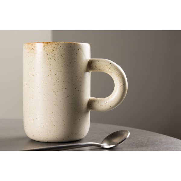 Active kaffekopp 7 cm - Beige/Svart