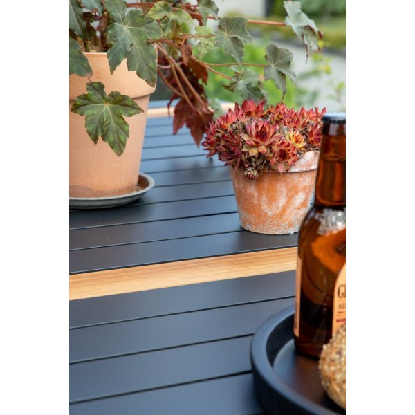 Togo eettafel 200 x 100 cm - Zwart