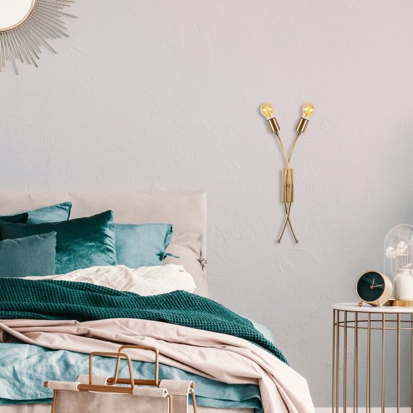 Banaan wandlamp 3187 - Vintage