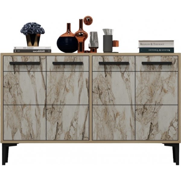 Stria skänk - Safir ek/marmor Stria skänk - Safir ek/marmor