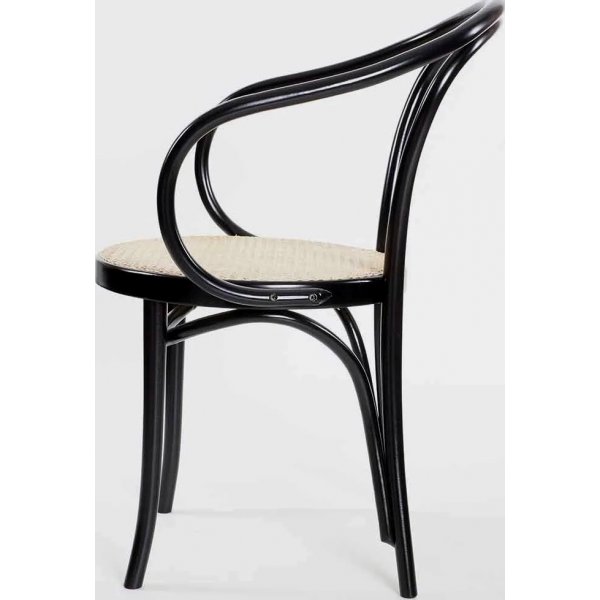 Chaise  cadre No 30 avec assise en rotin - N\\\'importe quelle couleur sur le cadre