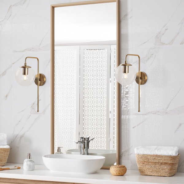 Draad wandlamp 10920 - Vintage