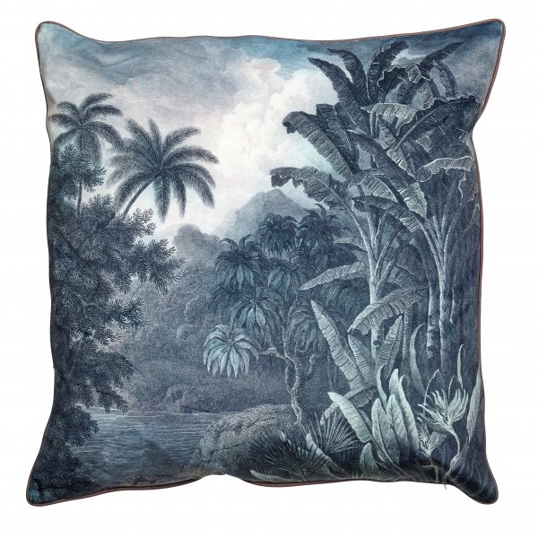 Haiti Kuddfodral 60x60 - Gr / Bl