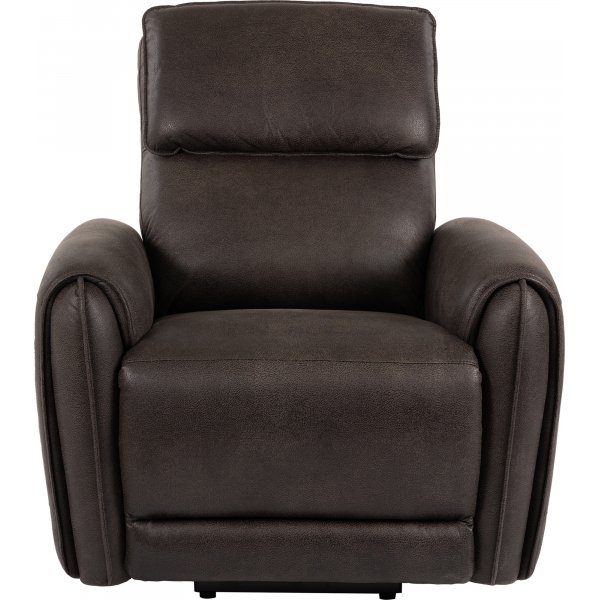 Fauteuil inclinable Babsan avec aide au levage - Marron