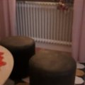 Kundbild Sandy rund sittpuff - Vintage Brun: Nöjd med mina sittpuffar.