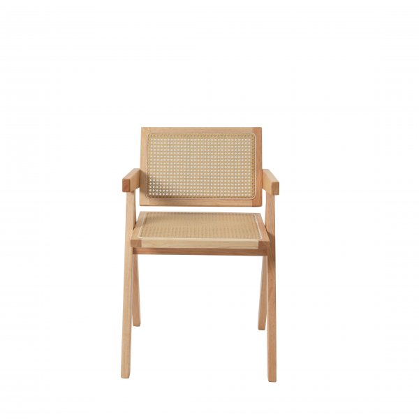 Anna karmstol - Natur med rotting i sits & rygg Anna karmstol - Natur med rotting i sits & rygg