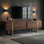 TV-b�nk Orost 180 cm - Milano valn�t/guld