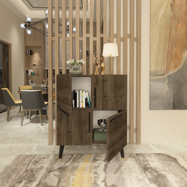 Armoire Macro - Noyer Armoire Macro - Noyer