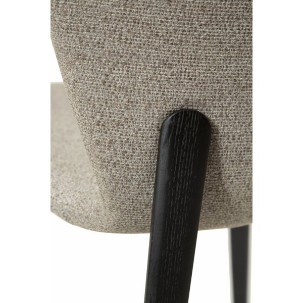 Chaise de salle à manger Paragon - Boucle marron Chaise de salle à manger Paragon - Boucle marron