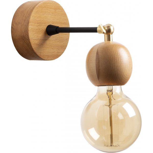 Kapris wandlamp N-822 - Hout