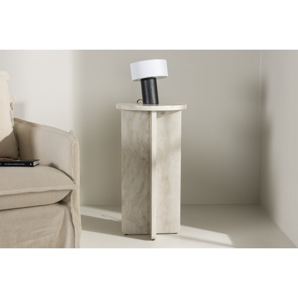 Ålesund sidobord Ø40 cm - Beige Ålesund sidobord Ø40 cm - Beige