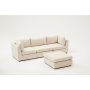 Mottona 3-sits divansoffa Cream