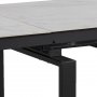 Huddersfield matbord 120-200 cm - Vit