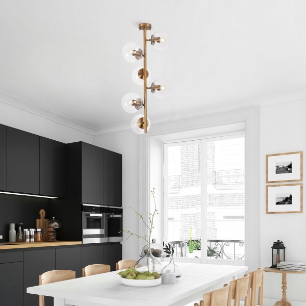 Fasett taklampa 10460 - Vintage