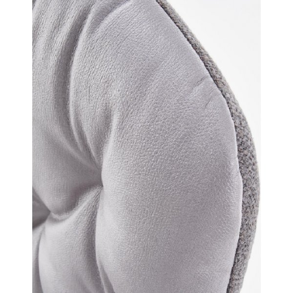 Lois matstol - Grå/svart (PU|Tyg) Lois matstol - Grå/svart (PU|Tyg)