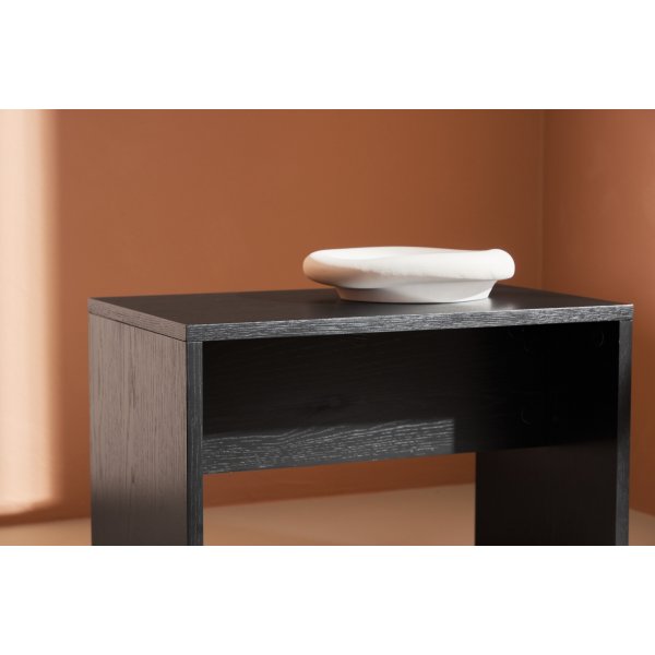 Juni soffbord 58 x 35 cm - Svart