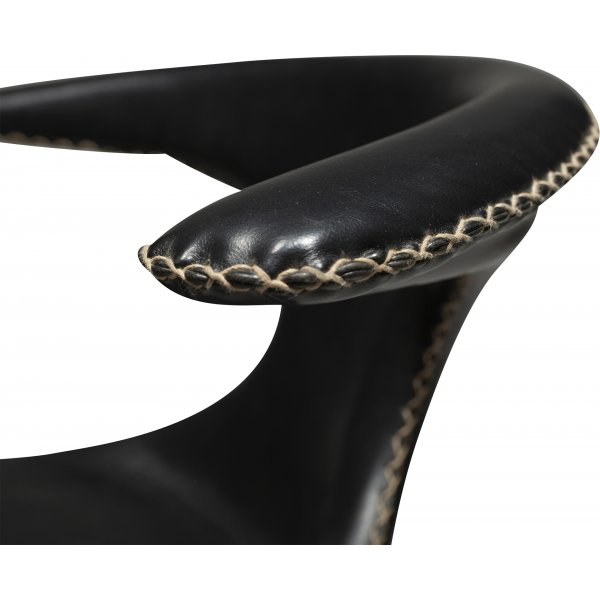 Tabouret de bar Flair 90 cm - PU noir Tabouret de bar Flair 90 cm - PU noir