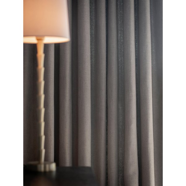 Rideau en pierre 1 pièce 270 x 280 cm - Gris Rideau en pierre 1 pièce 270 x 280 cm - Gris