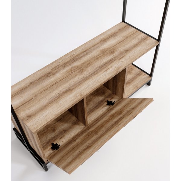 Meuble d'entre Minsk - Chne/noir