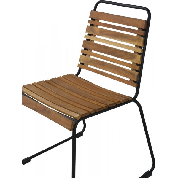 Bois matstol - Svart/Natur Bois matstol - Svart/Natur