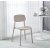 Arkimedes stapelbar matstol - Stol i beige plast